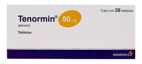 Tenormin 50 Mg Caja Con 28 Tabletas
