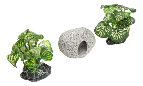 Kit De Decoración De Pecera, Simulación De Plantas De Acuari