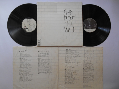 Lp Vinilo Pink Floyd The Wall Edición Usa 2 1979