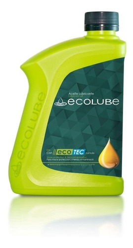 Aceite Compresor Aw Iso 100 Sae 30-40 Ecolube 1 Qt, 1 Litro