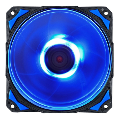 Kit C/ 2 Cooler Pcyes Fan Fury F4 120 Mm 12 Cm Led Gabinete