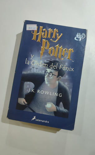 Livro Harry Potter Y La Ordem Del Fénix - Em Espanhol
