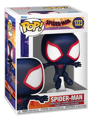 Figura De Accion Spider-man 1223 Spider-man: Across The Spider-verse Marvel Funko Pop 