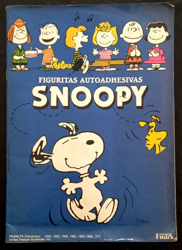 Album De Figuritas Snoopy Casi Completo Falta 1