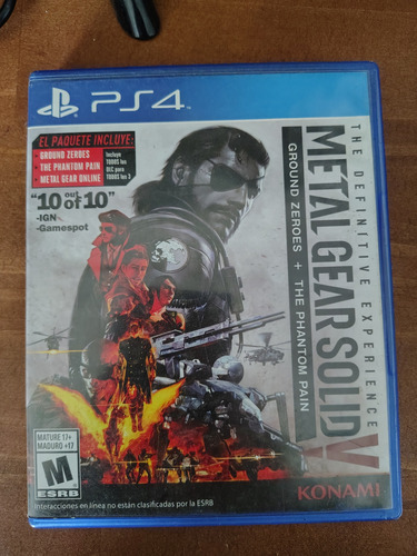 Juego Ps4 - Metal Gear Solid V: The Definitive Experience (Usado)