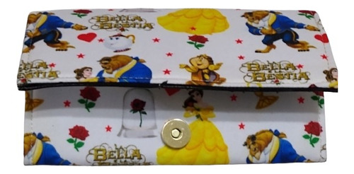 Cartera Billetera Bella & La Bestia Para Dama