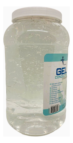 Gel Conductor Facial Y Corporal 3780ml Transparente Zenskki