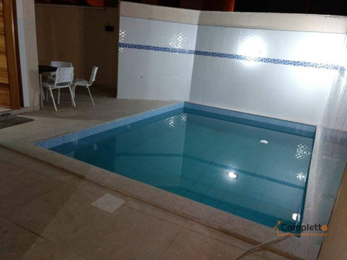 Imagem 15 de 26 de Excelente Residência Triplex Em Condomínio Na Taquara. - Ca0122