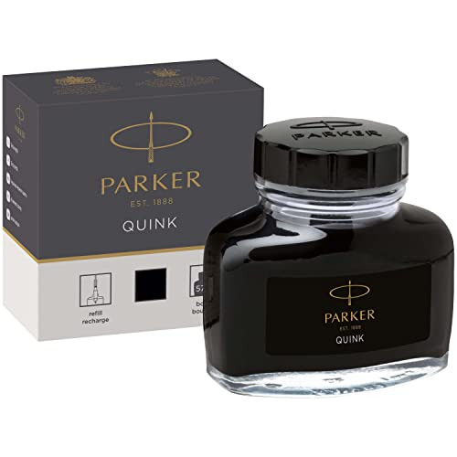 Parker ******* Quink Tintero, Negro, 57 Ml