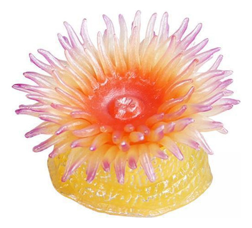 2 Sea Life Sea Anemone Party Favor Tank Amarillo