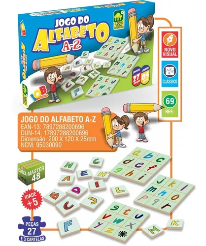 50 Jogos Educativos Iob- Memória- Dominó- Alfabeto- Bingo