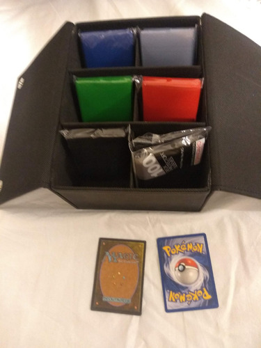 Porta Deck P/ 6 Barajas + 300 Micas Ultra Pro Magic Pokémon