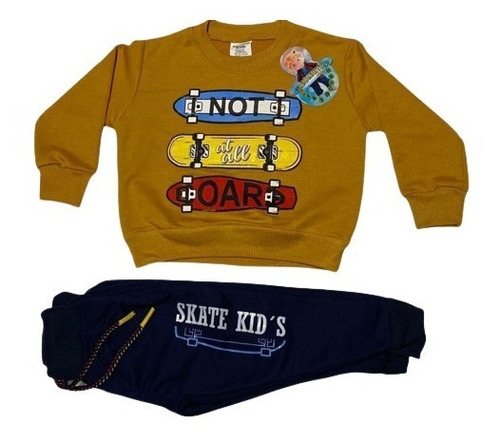 Conjunto Sudadera Niño Talla 2 Y 4 