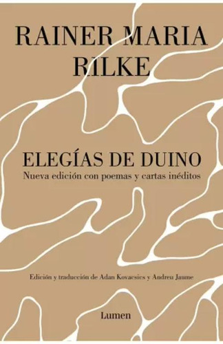 Libro Elegías De Duino.