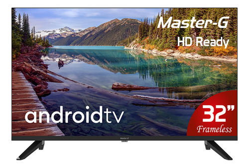 Smart Tv Led 32 Android Tv Hd Bluetooth Master-G MGAH32F