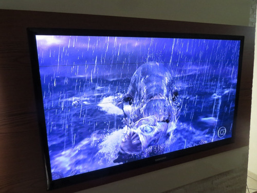Tv Samsung 51 Plasma 3d C/óculos E Pip- 2 Linhas Pretas Tela