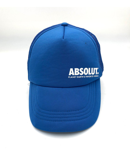 Gorra Absolut Vodka Y2k 2000s Trucker Hat Promocional (Usado)