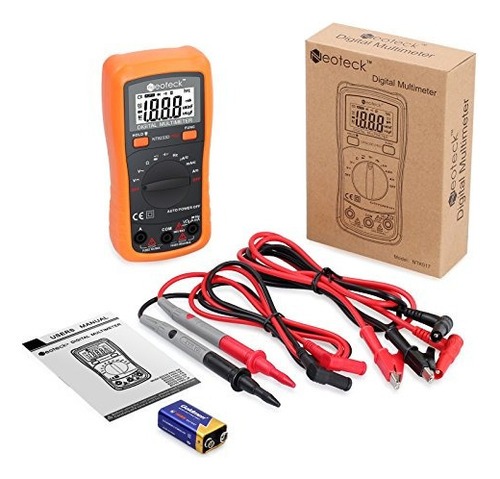 Multimetro Digital De Bolsillo Neoteck 8233d Pro 2000 Recue