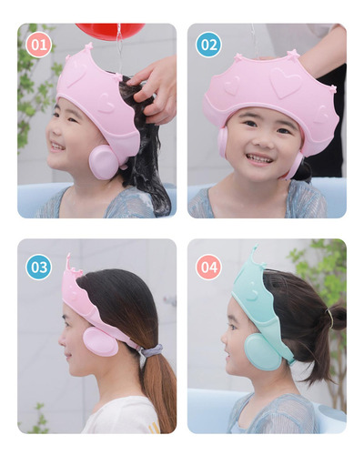 Gorro De Ducha Suave Ajustable Gorro De Baño Gorros De