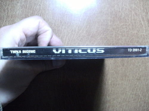 Cd Viticus - Viticus - 1 Disco Rock & Roll 2003 Riff Pappo (Usado)