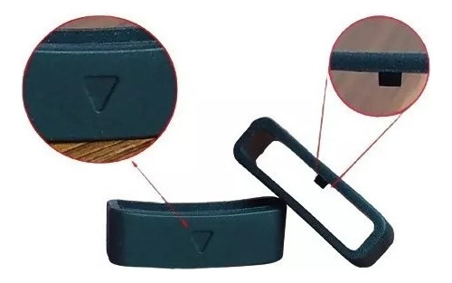 Kit 2un Presilhas Pulseira Compatível Com Garmin 235 735