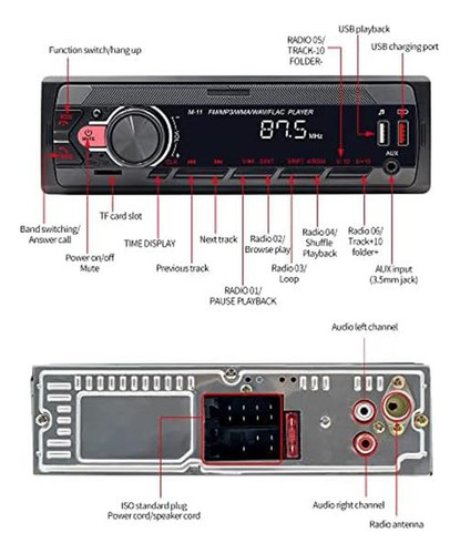 Receptor De Audio Multimedia De Automóviles Unidades 50 To