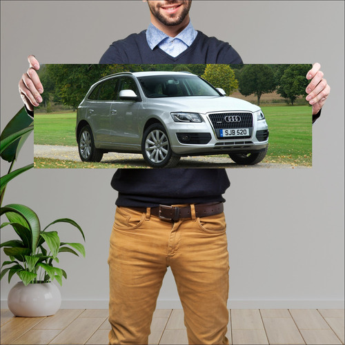 Cuadro 30x80cm Auto 2008 Audi Q5 Uk 85790 372