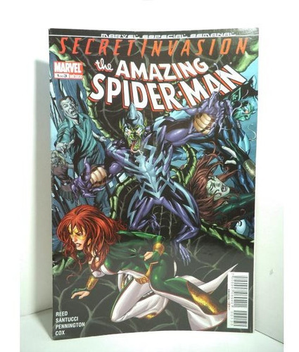 The Amazing Spiderman Secret Invasion 01 Editorial Televisa
