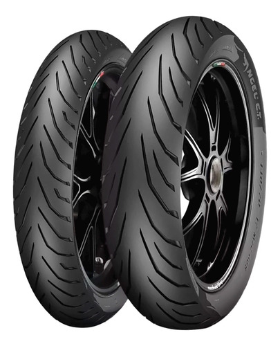 Llantas Pirelli 130/70-17 + 100/80-17 Ángel City +2 Válvulas