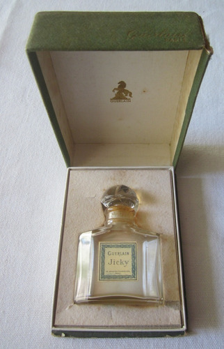 Antiguo Frasco Perfume Guerlain Jicky En Estuche Original