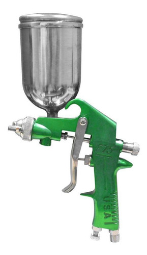 Aerografo Uduke Vaso De 400 Cc Pistola F-75 Verde (ht30563)