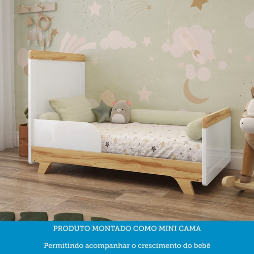 Berço Mini Cama 100% Mdf Retrô