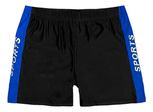 Bañador De Verano Con Estampado Color Block Para Hombre, Aju