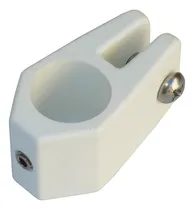 Comprar Herraje De Capota Conexión Media Caño 7\u002F8 Plástico Blanco