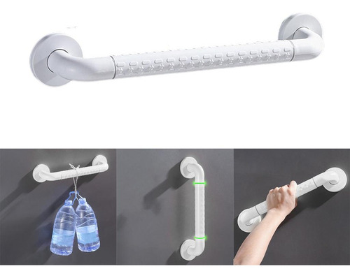 Alça De Segurança De Aço Inoxidável Com Suporte De 50 Cm