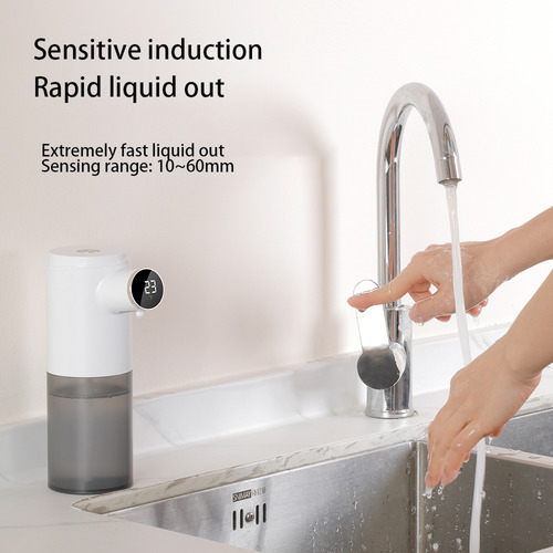 Dispensador De Jabón Con Sensor Automático Usb Sin Contacto