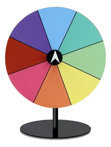 Tabletop Prize Turntable Roulette Wheel Easy Assembly Game