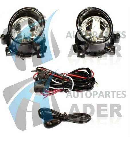 Kit Faros Auxiliares Vw Gol Power 2006 Al 2014