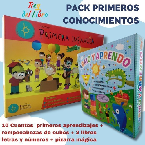 Pack De Libros Infantiles Con Primeros Aprendizajesiuy