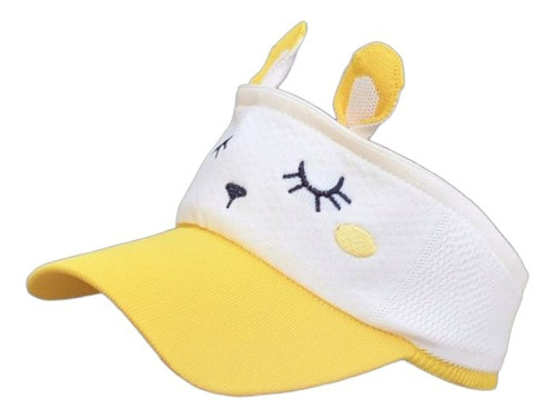 Visera Para Niños Gorrita Infaltil Diseño Kawaii Conejito