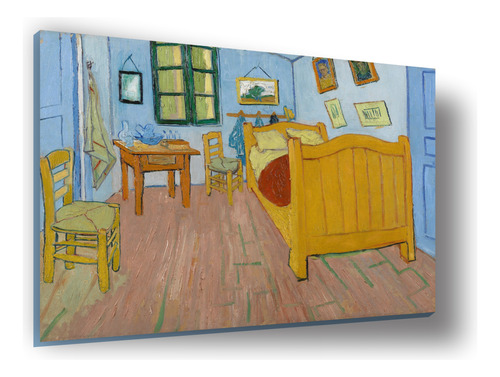 Lienzo En Bastidor El Dormitorio En Arles 1 Vincent Van Gogh