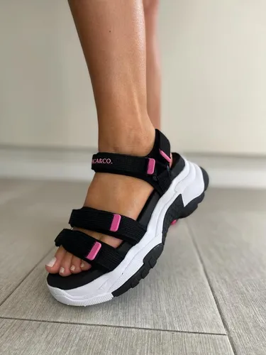 Sandalias Deportivas Anca Co Mujer Saipan Altas