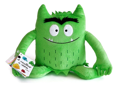 Peluche Verde - Monstruo De Colores