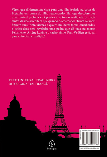 Arsène Lupin E A Ilha Dos Trinta Caixões, De Leblanc, Maurice. Arsène Lupin Editorial Ciranda Cultural Editora E Distribuidora Ltda., Capa Mole Em Português, 2021