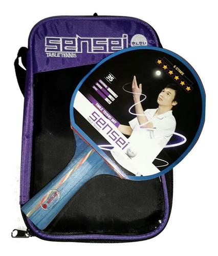 Paleta de ping pong Sensei 6 Star Plus