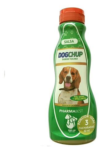 Salsa Dogchup Tocino Para Perros 350ml Vfp