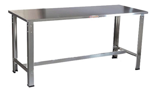 Mesa De Serviço Industrial Aço Inox 1,80x60 Profissional 