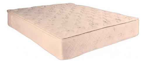 Colchón 2 Plazas Alta Densidad Doble Pillow Color Beige