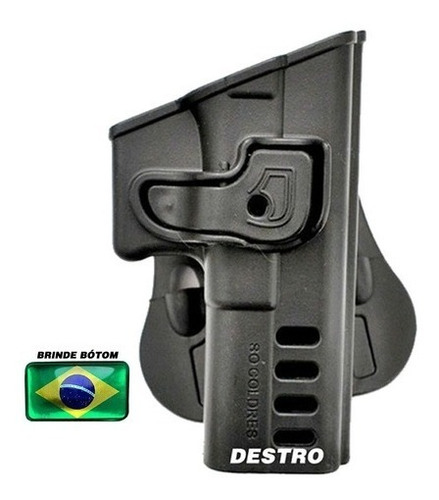 Coldre Polímero Socoldres Glock G17 G22 Gen 5 Sc115