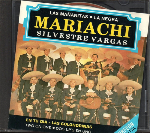 Mariachi Silvestre Vargas Éxitos Del...la Negra Cd 20 Tracks